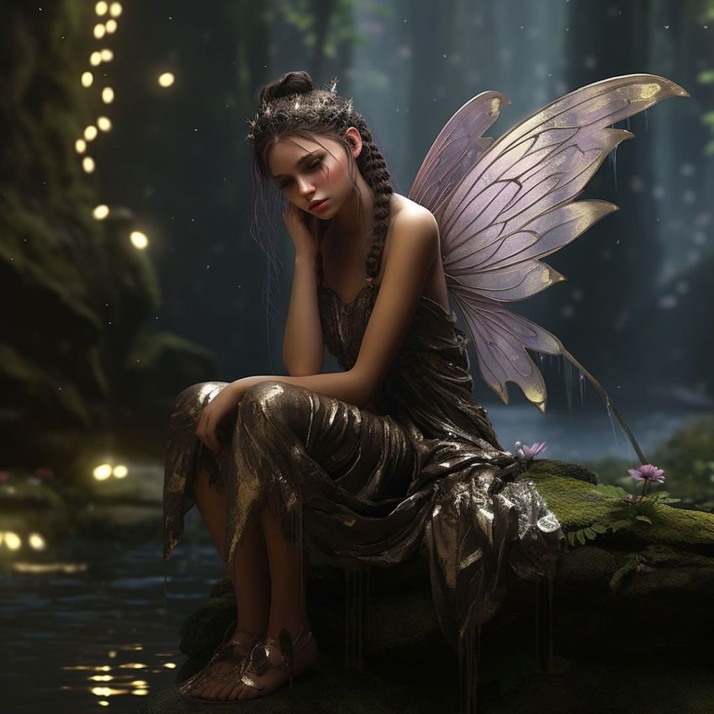 Enchanted Reverie in the Forest Glade